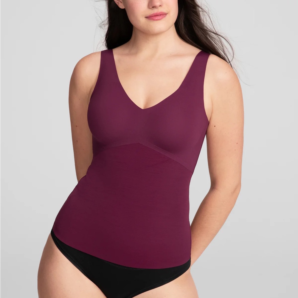Honeylove Women's Burgundy Shape Tank